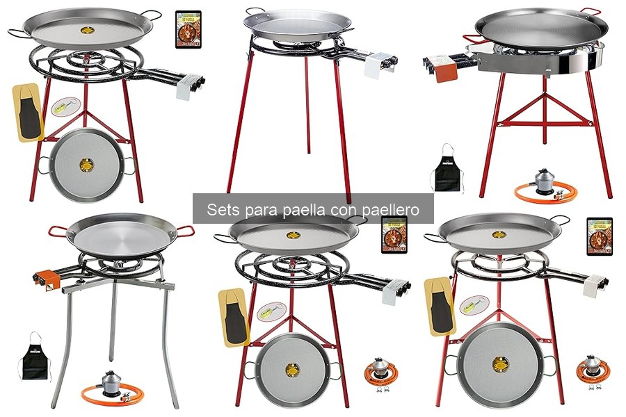 Comparativa de Paelleros de Gas y Eléctricos para Sets de Paella