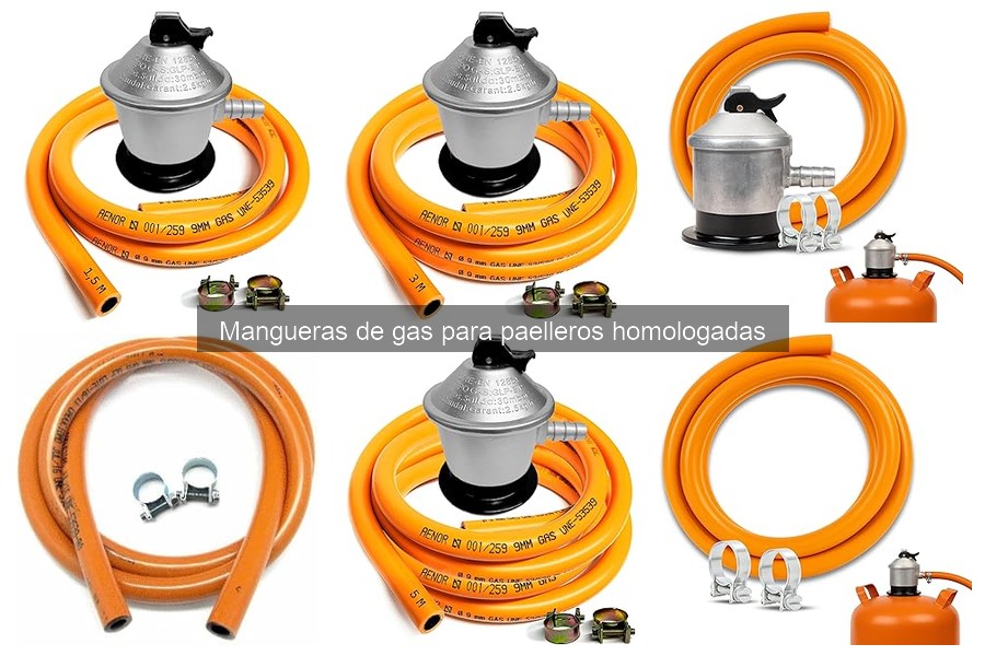 Comparativa de precios de mangueras de gas para paelleros