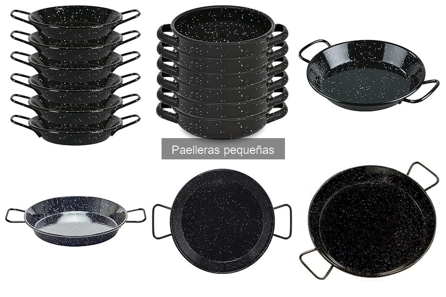Comparativa de precios de paelleras pequeñas en tiendas