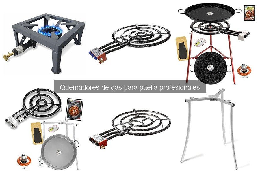 Comparativa de precios de quemadores de gas para paella