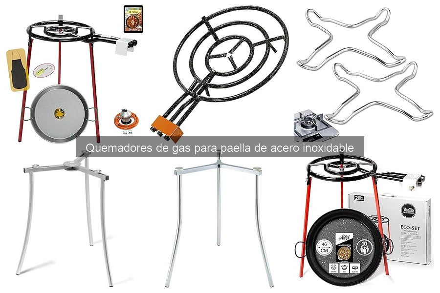 Comparativa de quemadores de gas y de inducción para paella