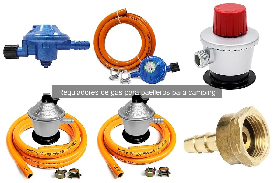 Comparativa de reguladores de gas para paelleros de camping