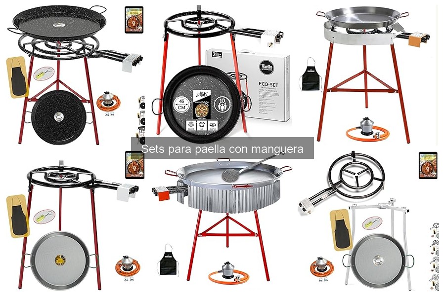 Comparativa de Sets para Paella con Manguera 2023