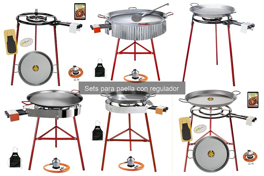 Comparativa de Sets para Paella con Regulador: Mejores Opciones
