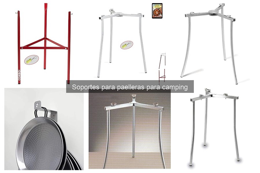 Comparativa de Soportes para Paelleras de Camping