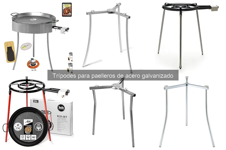 Comparativa de trípodes: acero galvanizado vs. otros materiales