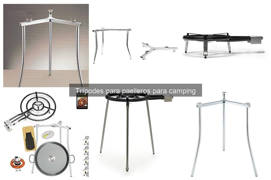 Comparativa de trípodes para paelleros: ¿Cuál elegir?