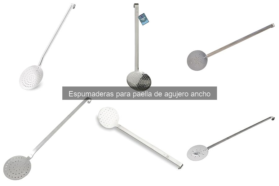 Comparativa: Espumaderas de Agujero Ancho vs Utensilios de Cocina