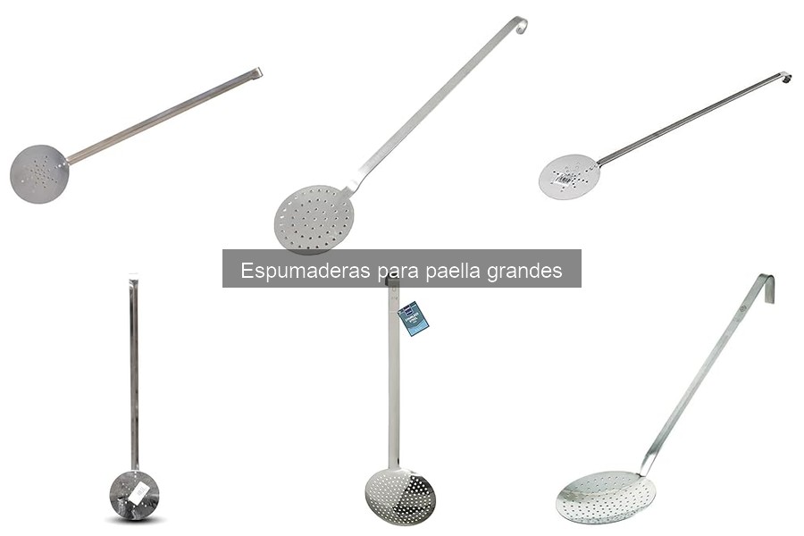 Comparativa: Espumaderas de Metal vs Silicona para Paella