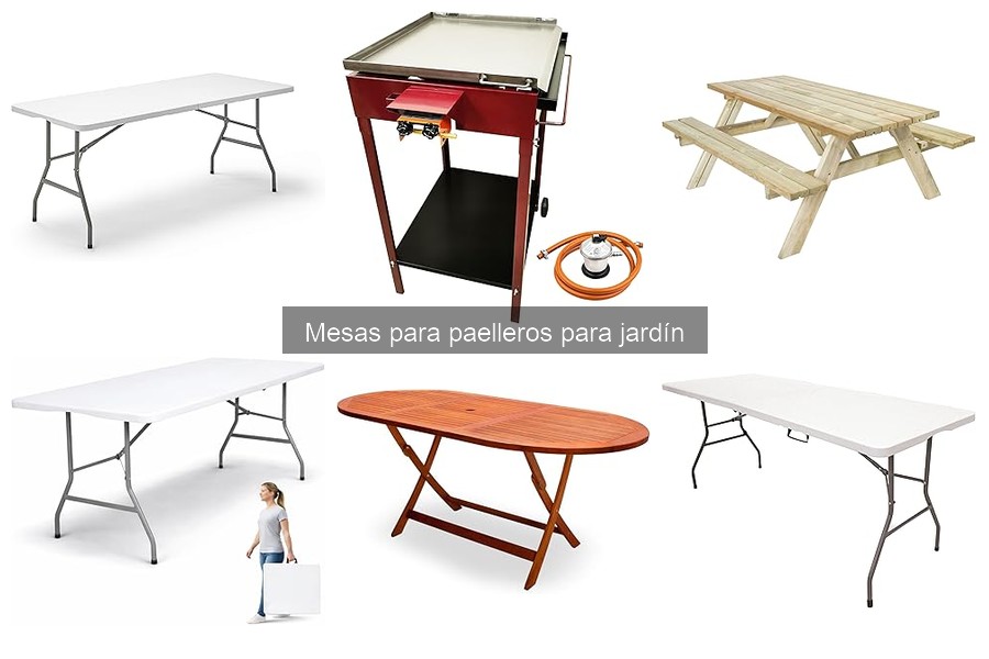 Comparativa: Mesas para Paelleros de Madera y Metal
