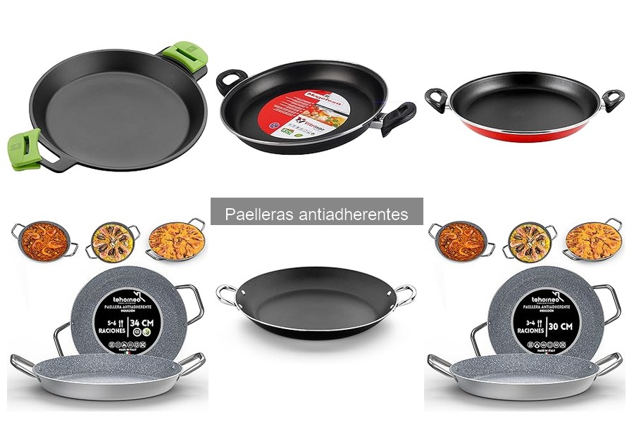 Comparativa: Paelleras Antiadherentes vs Acero Inoxidable