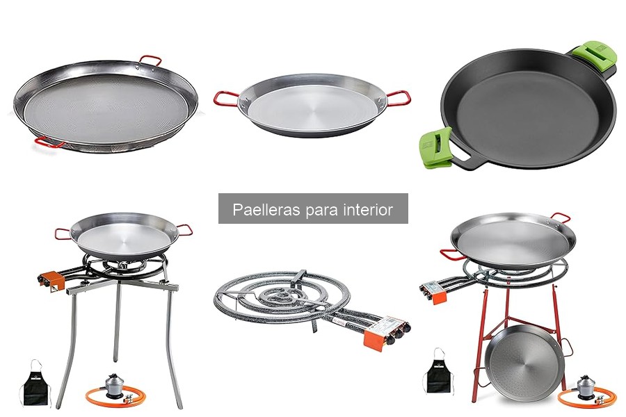 Comparativa: Paelleras para Interior y Exterior