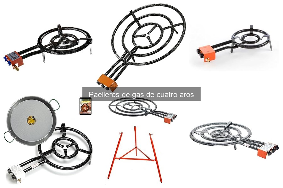 Comparativa: Paelleros de gas de cuatro aros vs. eléctricos