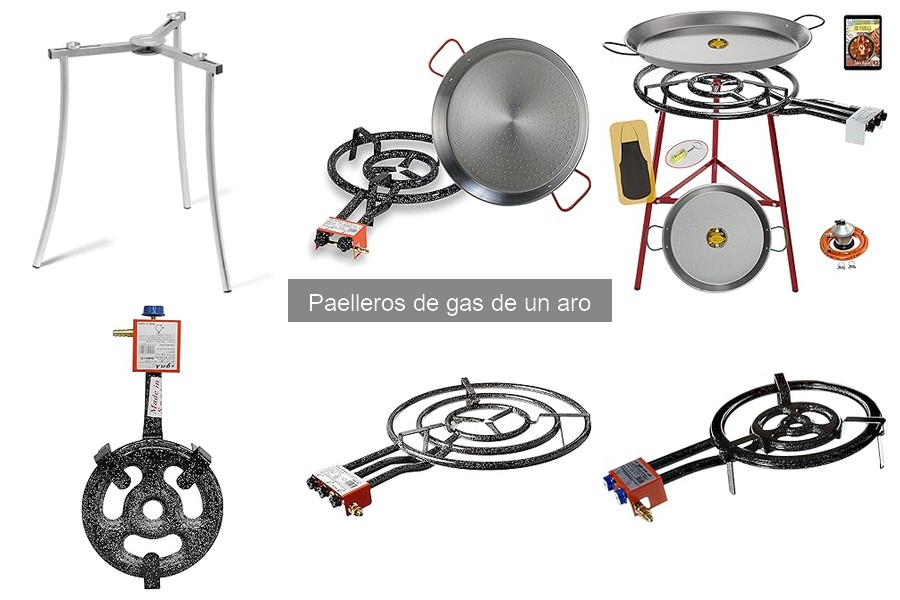 Comparativa: Paelleros de gas de un aro vs eléctricos