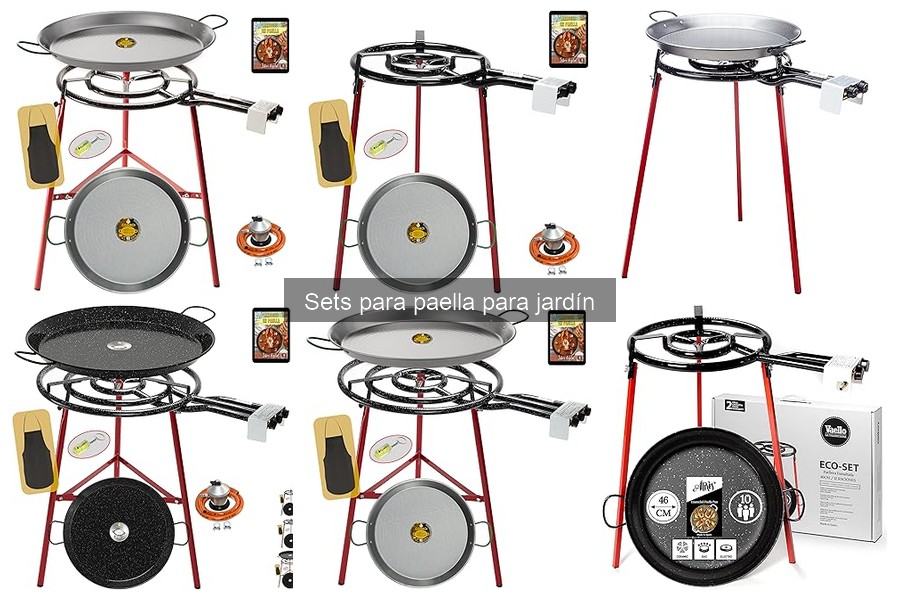 Comparativa Sets para Paella y Utensilios de Cocina al Aire Libre