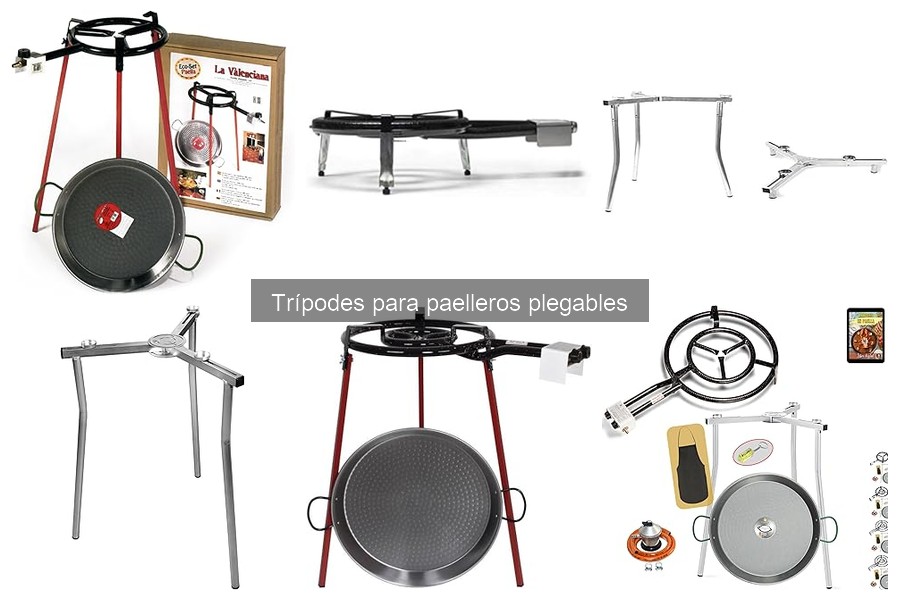 Comparativa: Trípodes Fijos vs Plegables para Paelleros