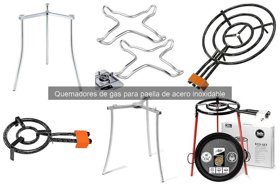 Compra Quemadores de Gas para Paella de Acero Inoxidable