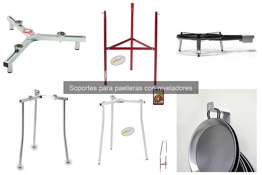 Compra soportes para paelleras con niveladores a buen precio