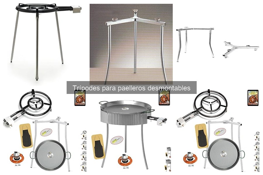 Compra trípodes para paelleros desmontables al mejor precio