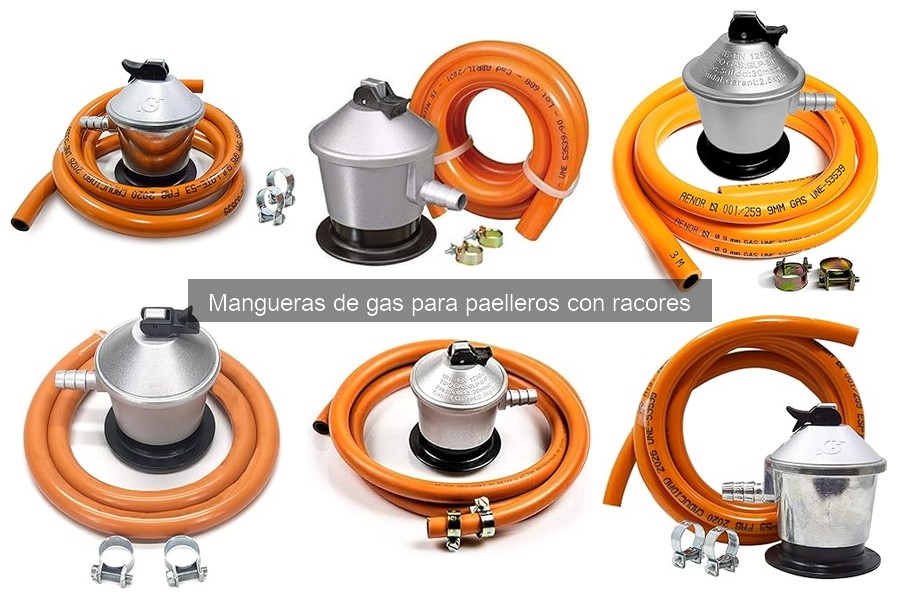 Consejos de seguridad para mangueras de gas en paelleros