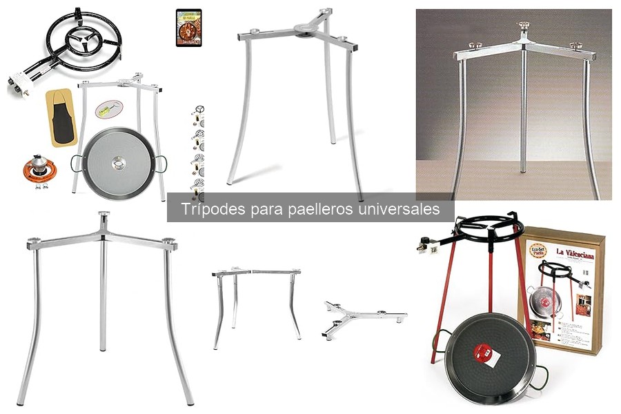 Consejos para el cuidado de trípodes para paelleros