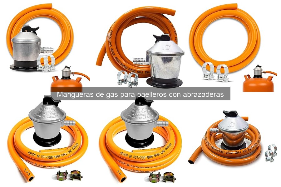 Consejos para el uso seguro de mangueras de gas en paelleros
