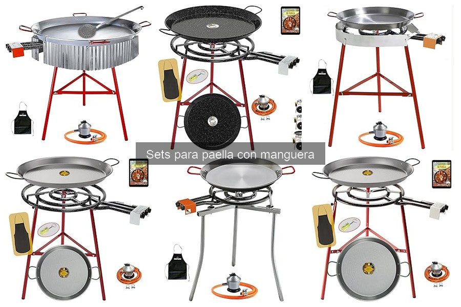 Consejos para elegir un set de paella con manguera