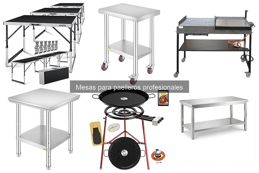 Consejos para Elegir una Mesa para Paelleros Profesionales