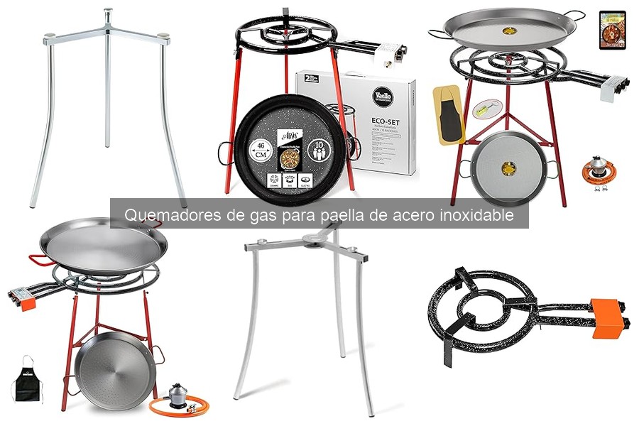 Consejos para encender quemadores de gas para paella