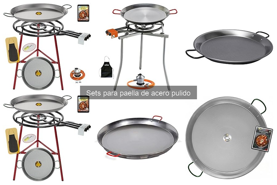 Consejos para evitar la oxidación en sets de paella de acero pulido