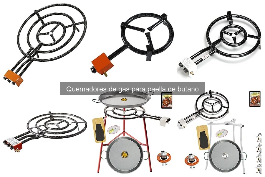 Consejos para limpiar y mantener quemadores de gas para paella