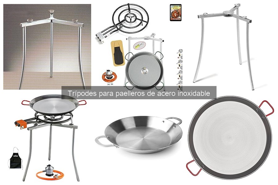 Consejos para un uso seguro de trípodes para paelleros