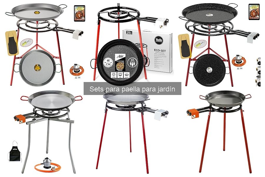 Costos promedio de sets para paella para jardín