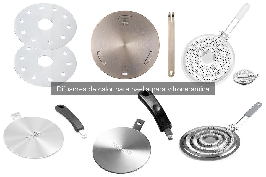 ¿Cuándo usar un difusor de calor para paella en vitrocerámica?