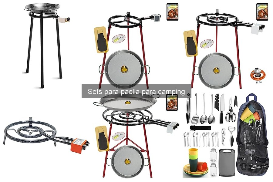 ¿Cuánto gastar en un set de paella para camping?