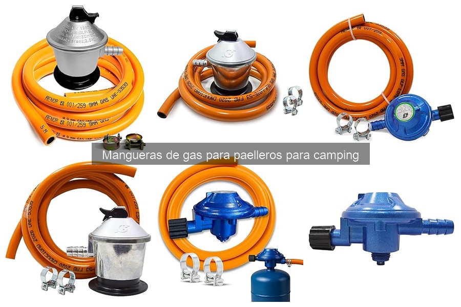 ¿Cuánto tiempo dura una manguera de gas para paelleros?