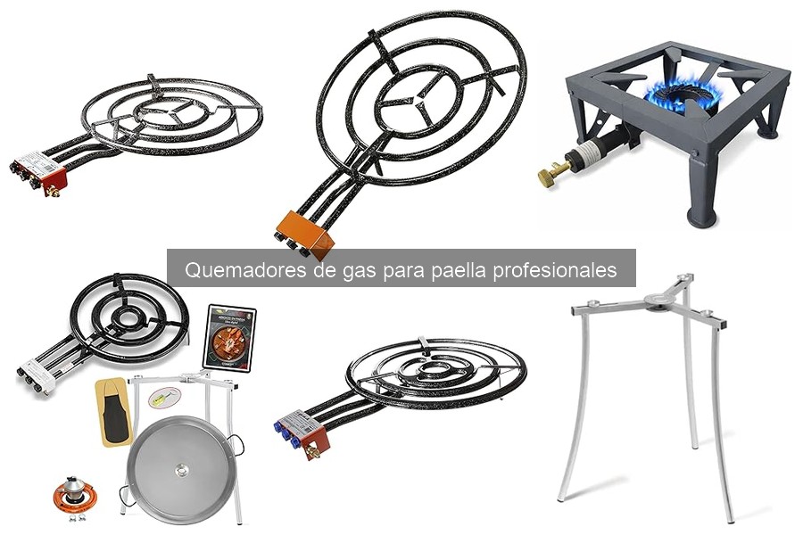 ¿Cuántos BTU necesita un quemador de gas para paella profesional?