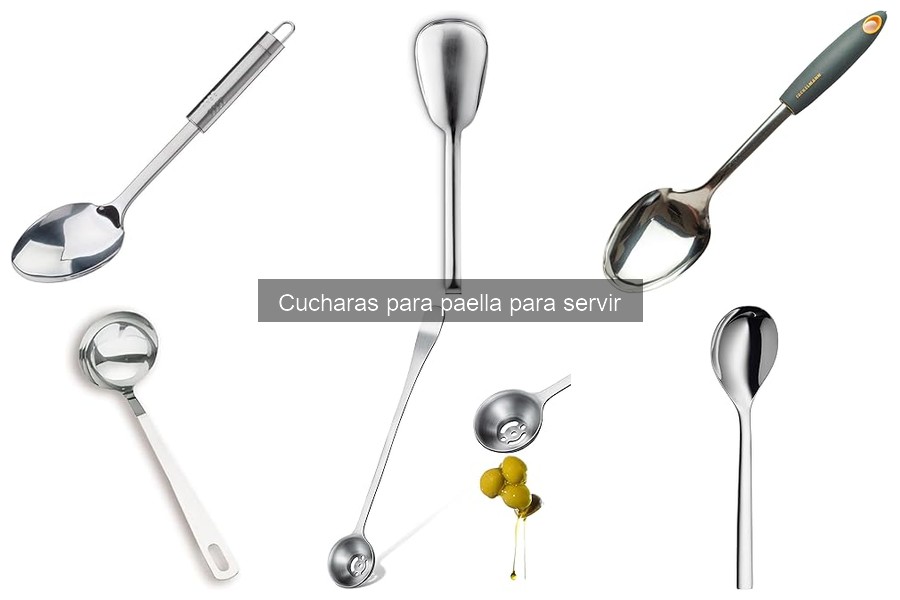 Cucharas para Paella: ¿Qué son y cómo usarlas?