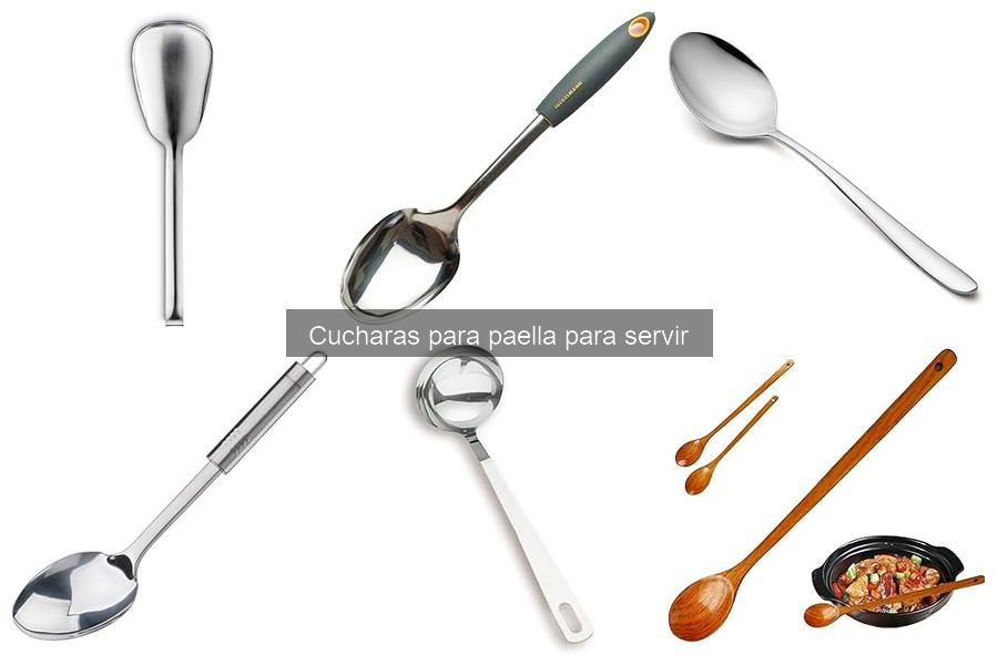 ¿Cucharas para paella: Vale la pena invertir en ellas?