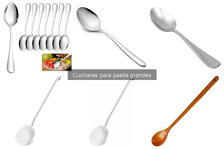 Cuidados y Mantenimiento de Cucharas para Paella Grandes