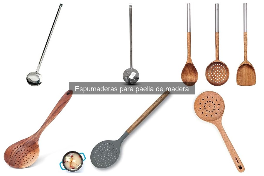 Cuidados y mantenimiento de espumaderas de madera