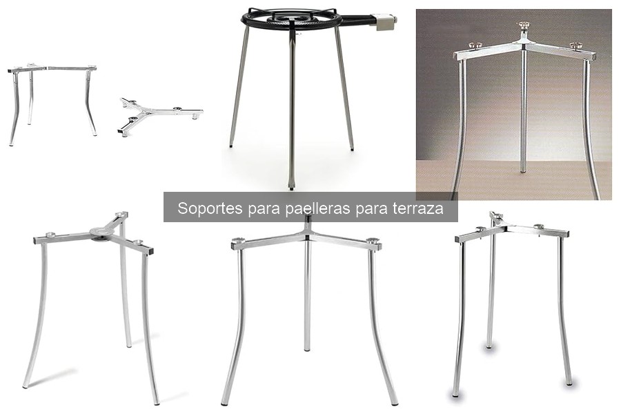 Descubre los Tipos de Soportes para Paelleras