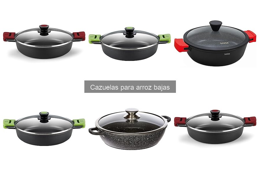 Descubre qué es una cazuela para arroz baja y sus características