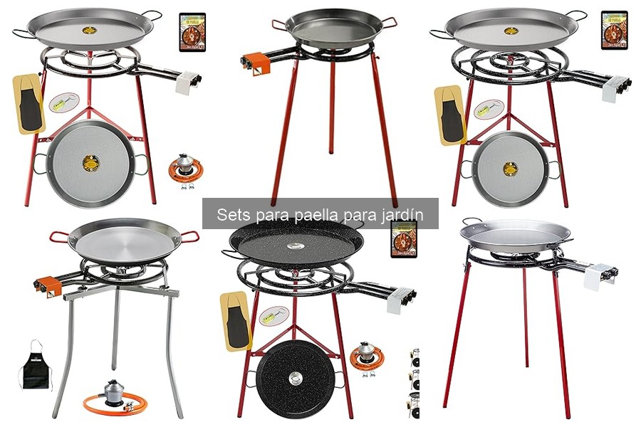 Descubre qué incluye un set para paella de jardín