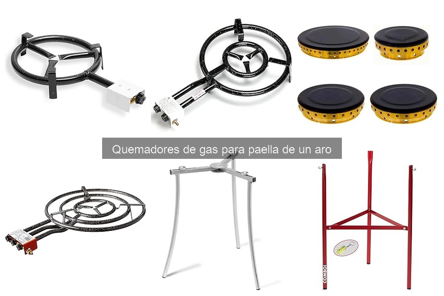 Diferencias entre quemadores de gas para paella de un y múltiples aros