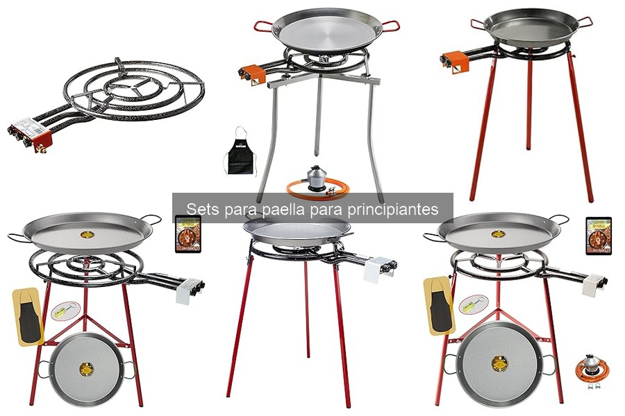 Diferencias entre sets para paella: calidad y marcas