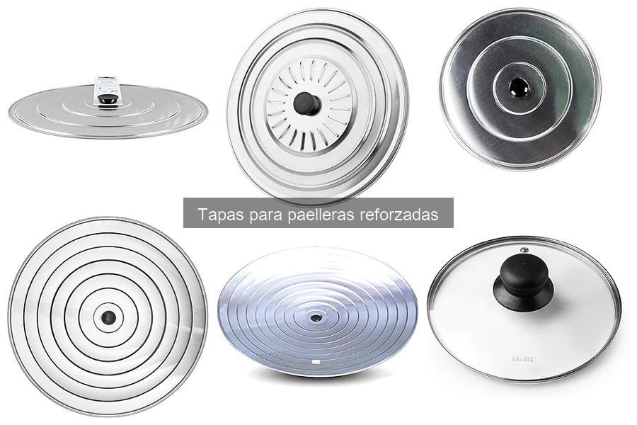 Diferencias entre tapas metálicas y de vidrio para paelleras