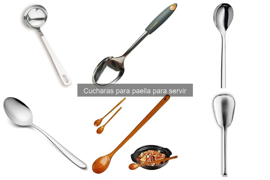 Diseño ideal de cucharas para paella: Ergonomía y funcionalidad