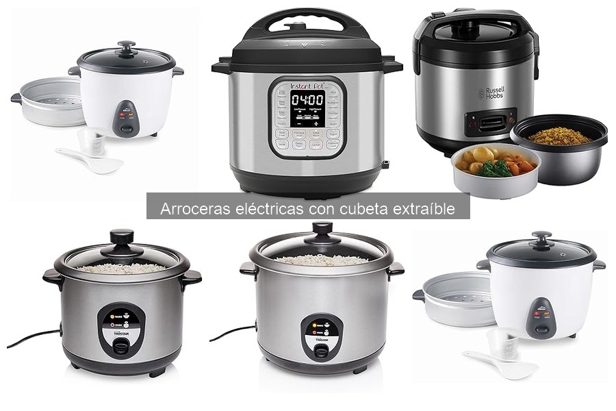Dónde comprar arroceras eléctricas con cubeta extraíble