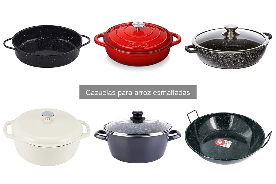 Dónde comprar cazuelas para arroz esmaltadas a buen precio